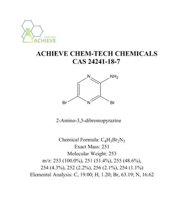 2-amino-3,5-dibromopyrazine CAS 24241-18-7