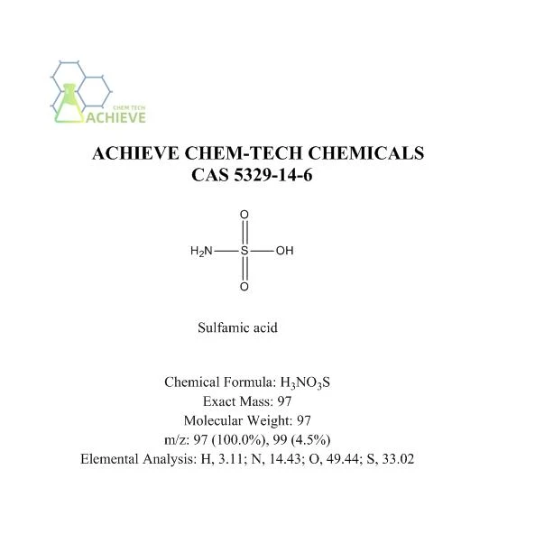 Sulfamic Acid Hmoov CAS 5329-14-6