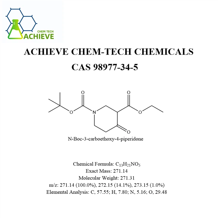 N - boc-3-carboetoxy-4-piperidone CAS 98977-34-5