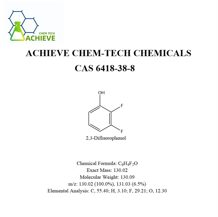 2,3-difluorophenol CAS 6418-38-8