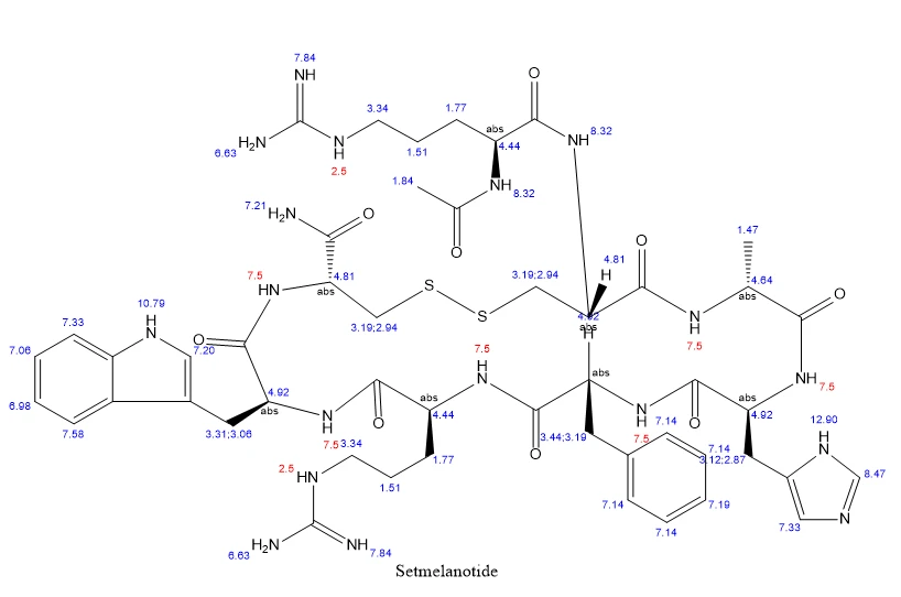 Setmelanotide Structure | Shaanxi BLOOM Tech Co., Ltd Setmelanotide Structure | Shaanxi BLOOM Tech Co., Ltd