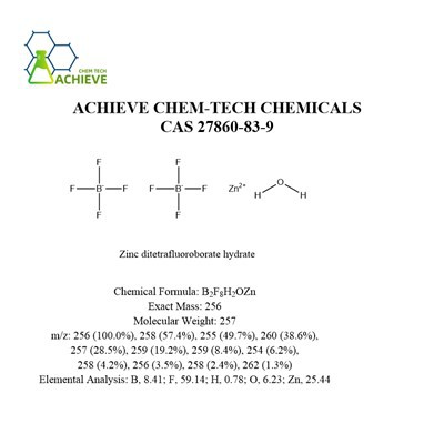 Tom ntej: Zinc Ditetrafluoroborate Hydrate CAS 27860-83-9